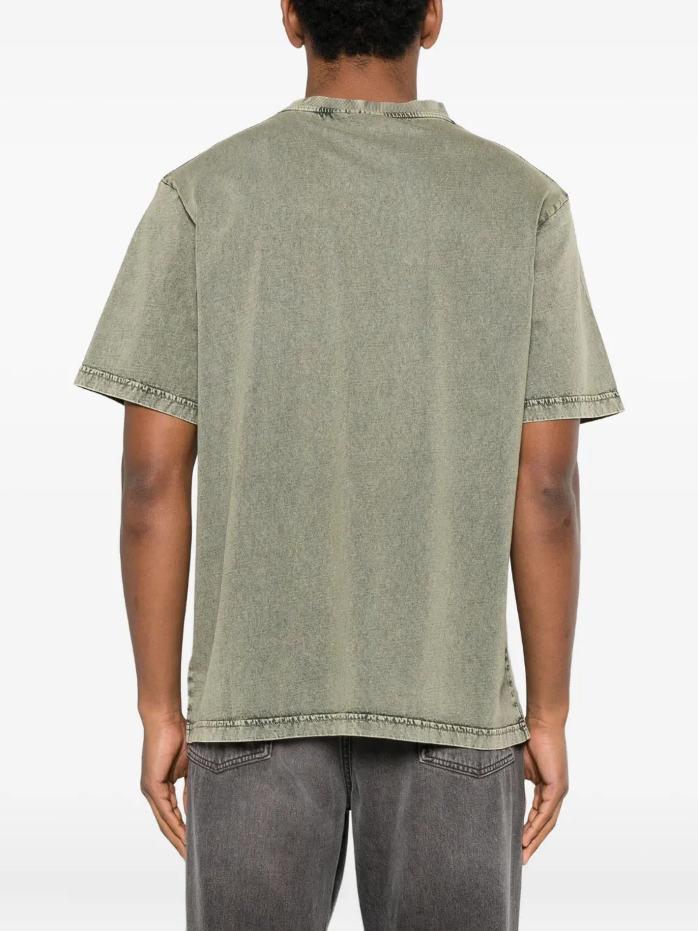 Daily Paper Rosin T-shirt met borduurwerk Groen