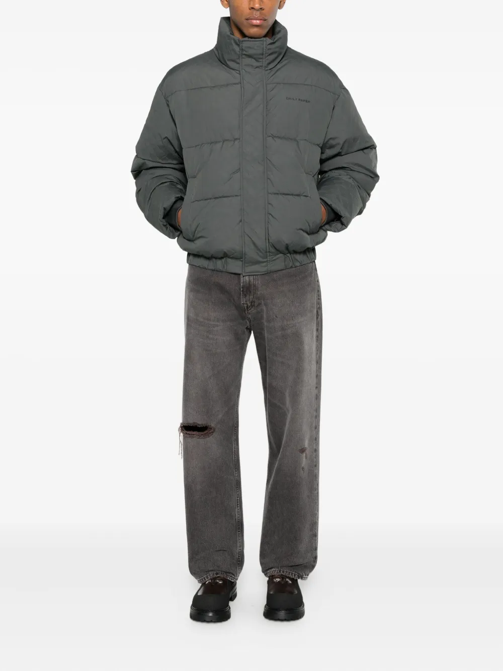 Daily Paper Renako monogram padded jacket | Down Jackets | Image 2