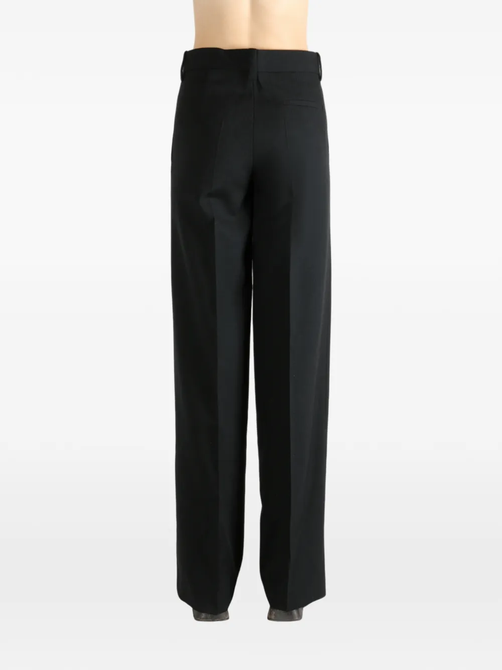 Calvin Klein Wool Trousers In Black