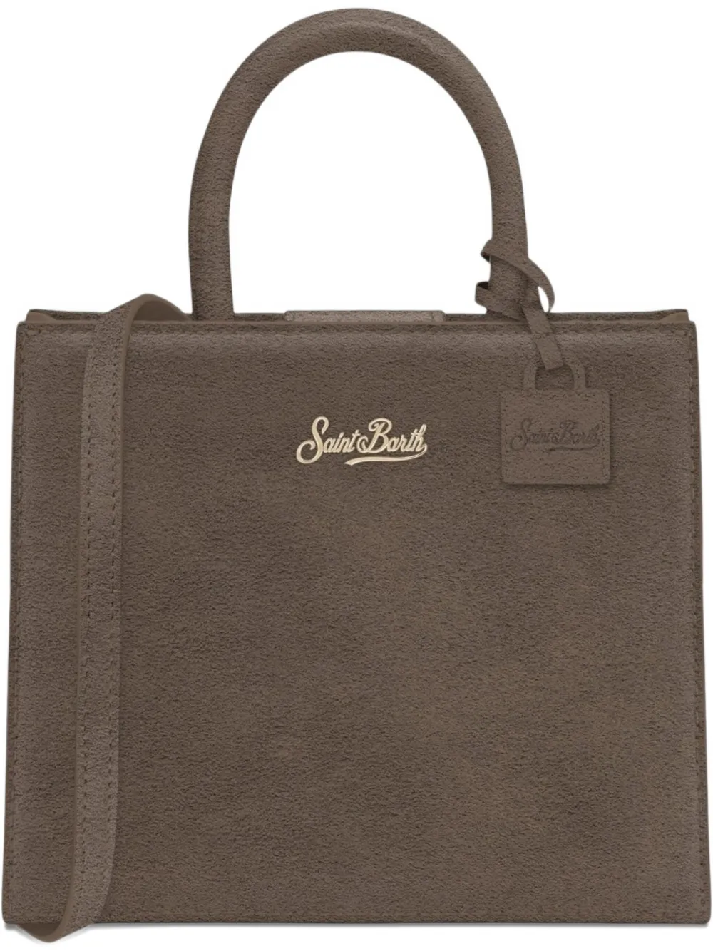 MC2 Saint Barth suede tote bag - Bruin