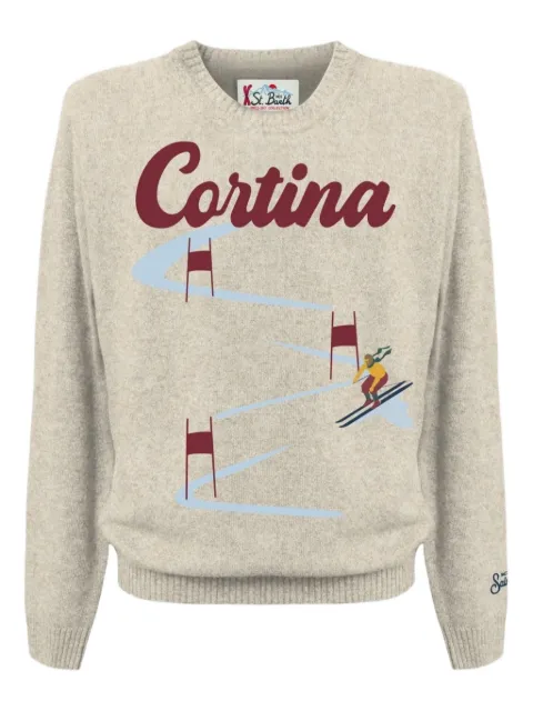 MC2 Saint Barth Cortina Ski Race graphic sweater