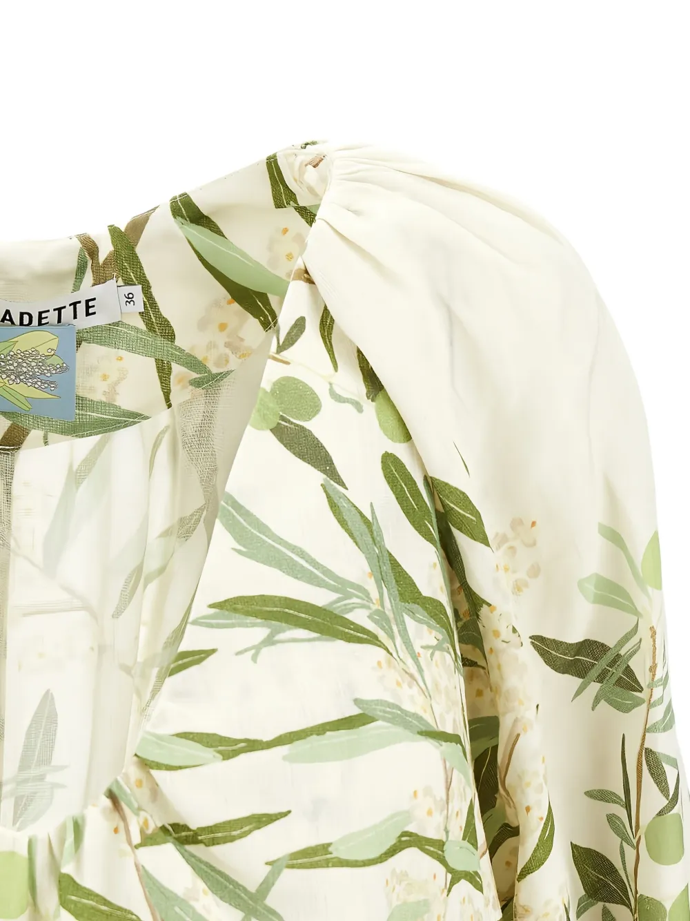 Bernadette floral print dress - Beige