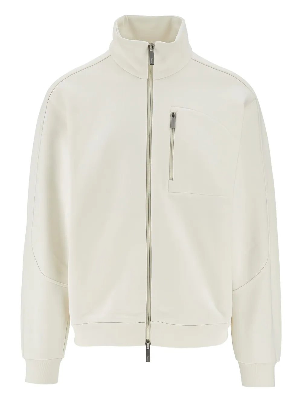 Herno Laminar zip-fastening sweatshirt | White | Image 1