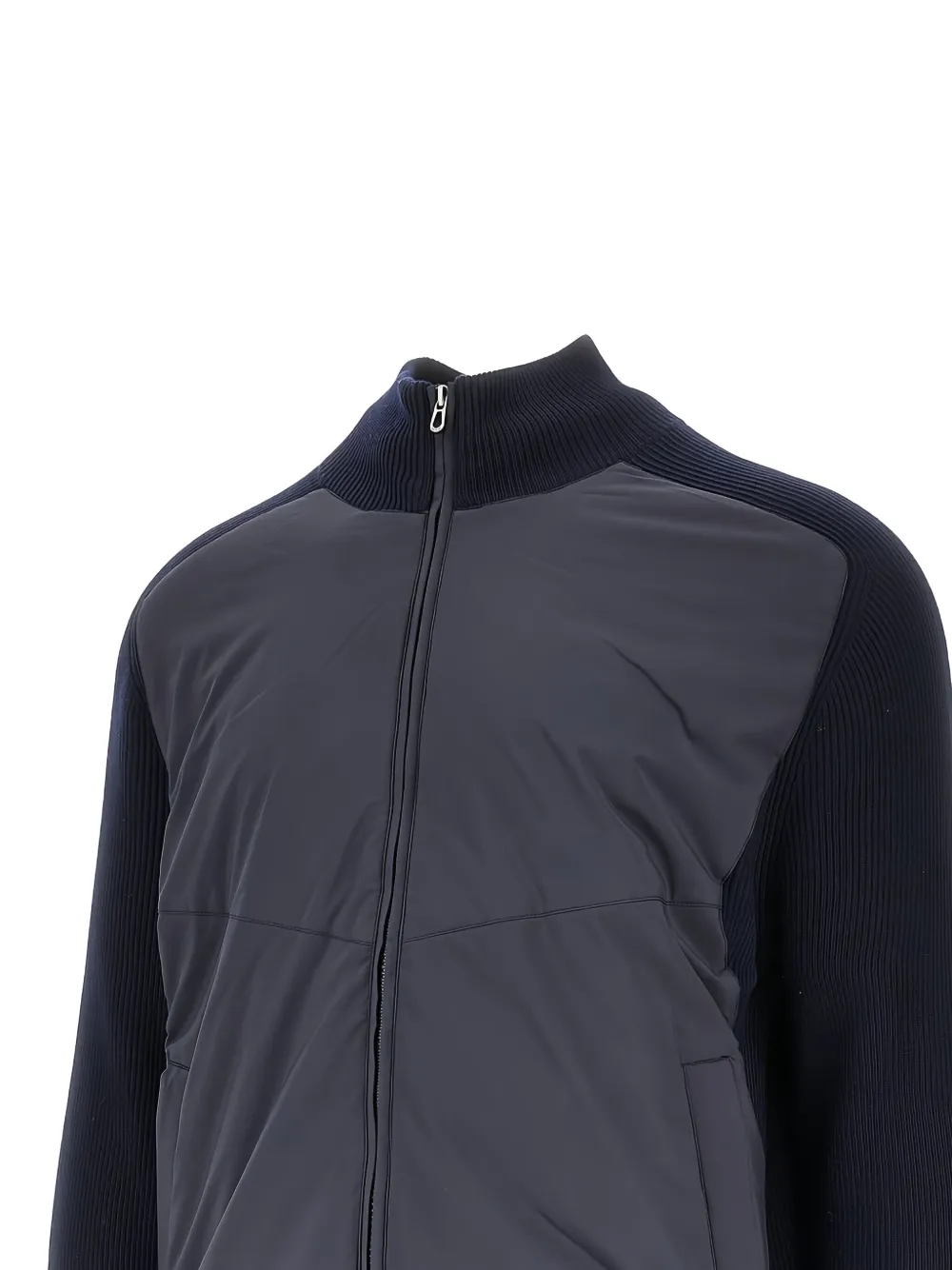 Sease ribbed panelled bomber jacket | Bomber Jackets | Image 2