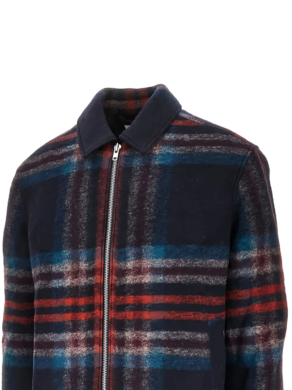 Wax London zip-up plaid jacket | Bomber Jackets | Image 2