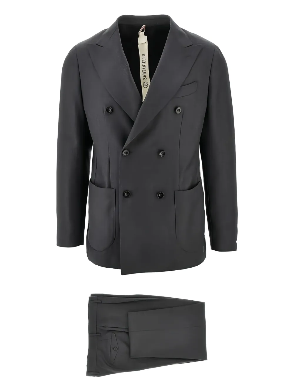 Santaniello double-breasted suit | Grey | Image 1