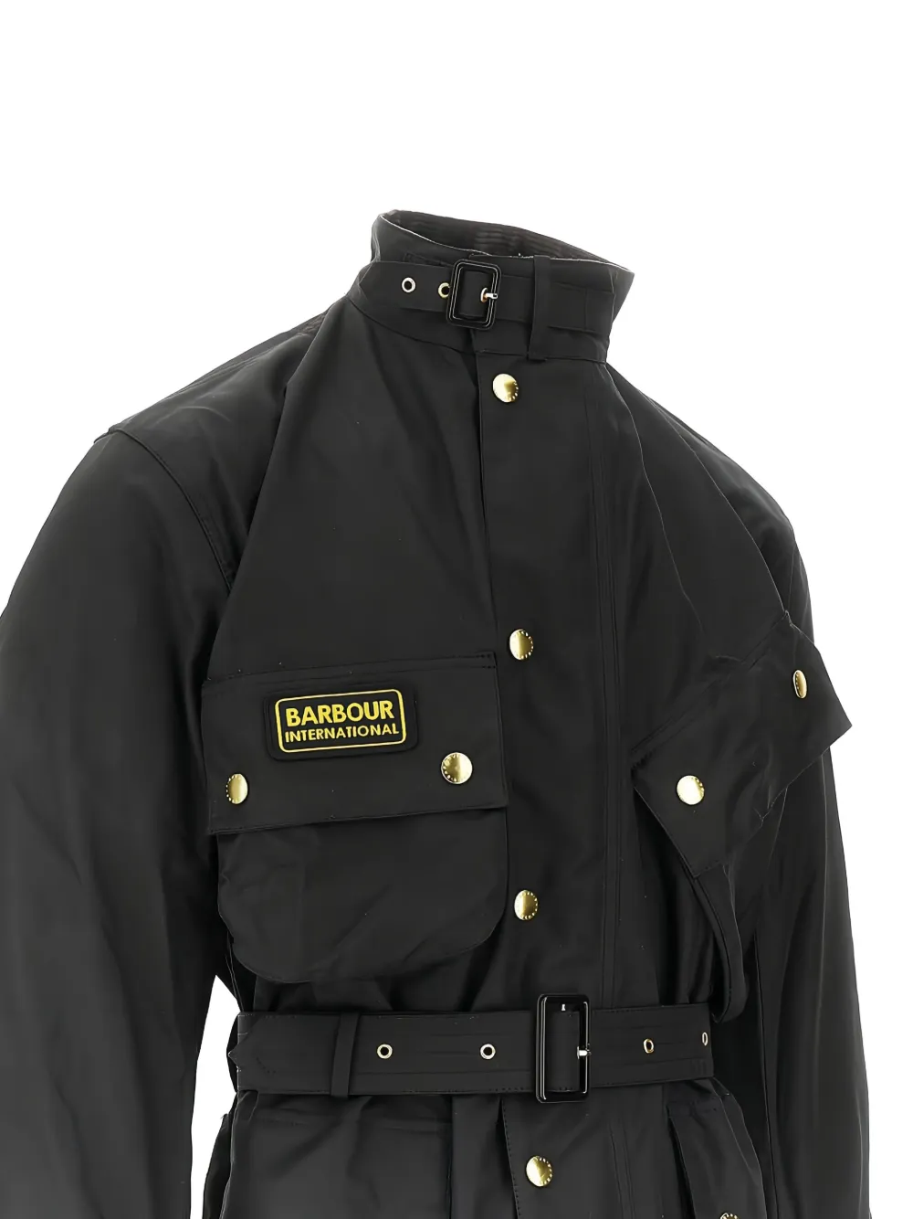 Barbour International belted jacket | Military Jackets | Image 2