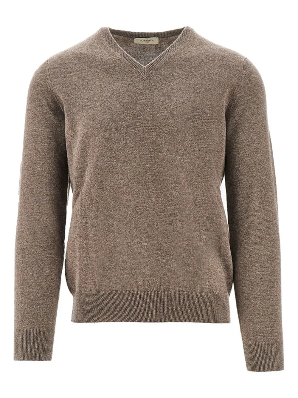 Piacenza 1733 top con cuello en V | marrón | Image 1