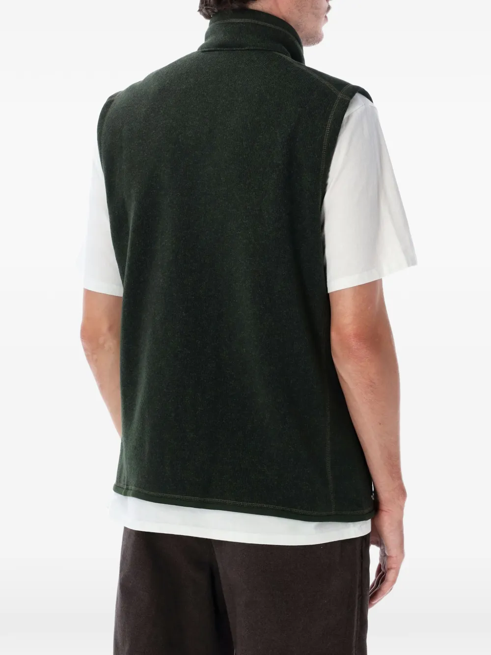 Patagonia Gilet met rits Groen
