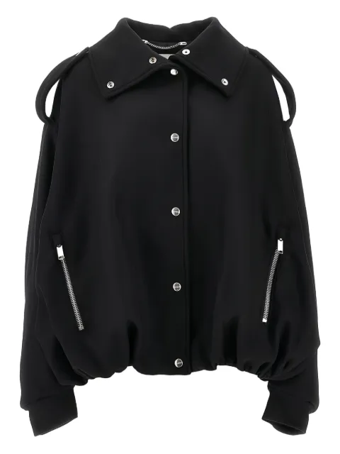 Halfboy button bomber jacket