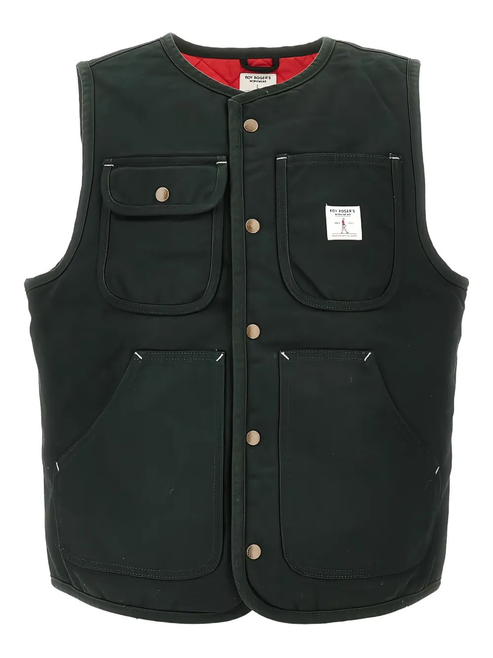 Roy Rogers logo-patch gilet | verde | Image 1