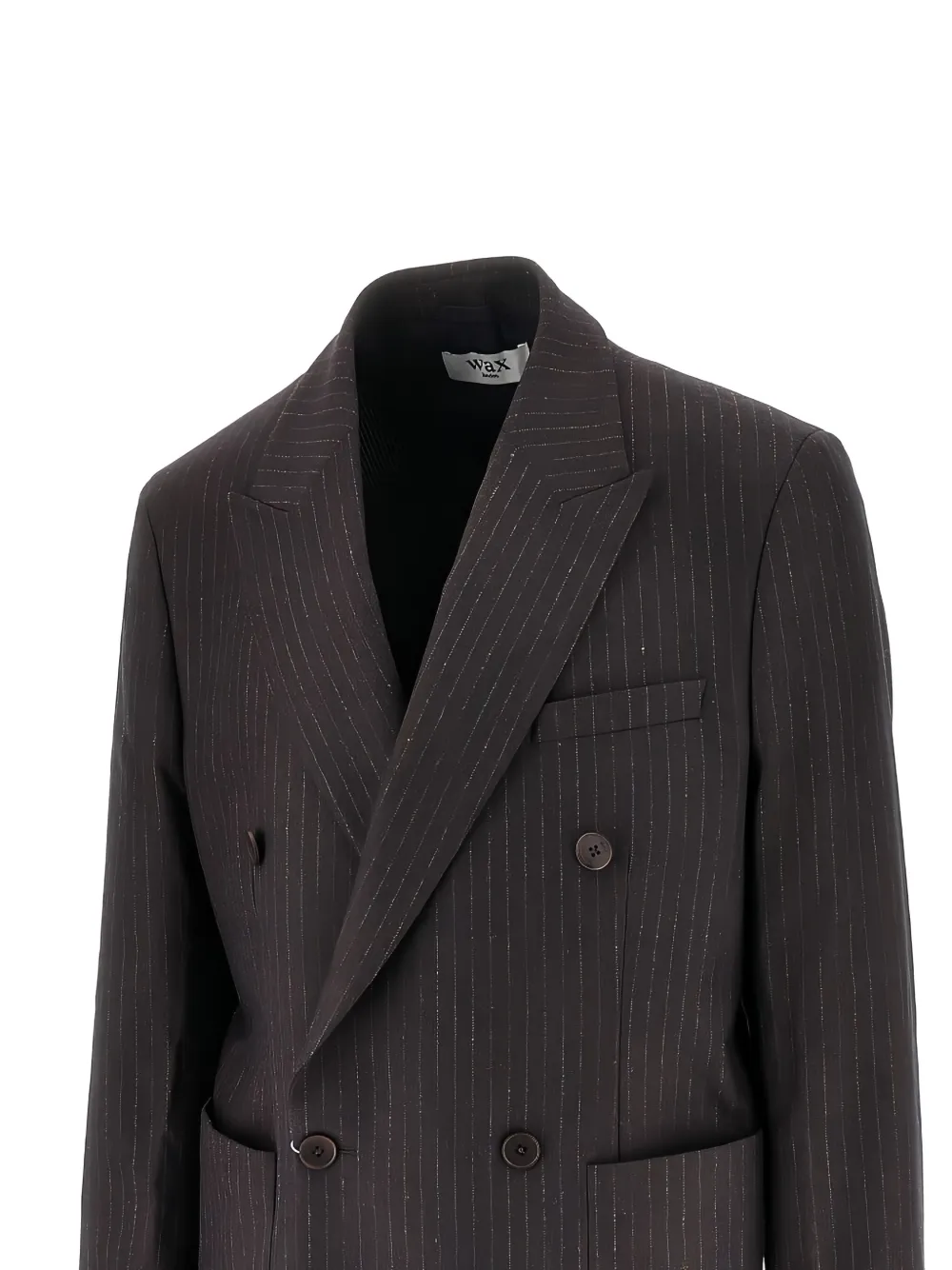 Wax London Blazer Vigo risca de giz com abotoamento duplo | Blazer | Image 2