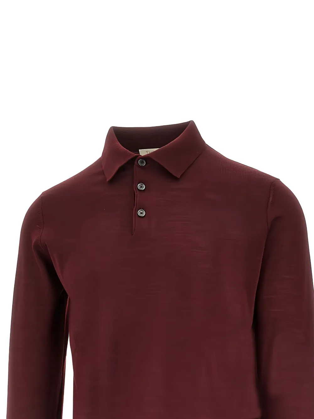 The M Buttoned Polo Shirt In Brown