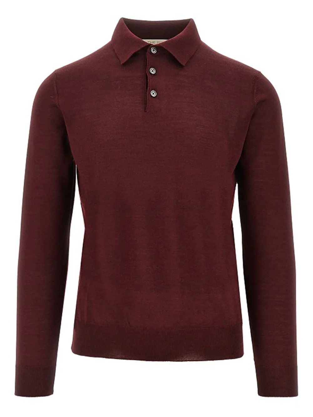 THE M playera tipo polo con botones | rojo | Image 1