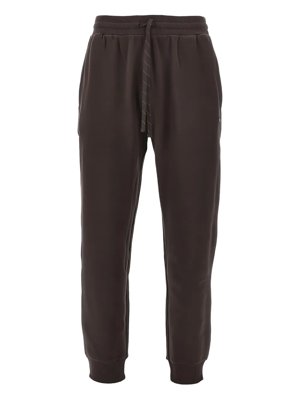 Ea7 Emporio Armani drawstring-fastening track pants | Brown | Image 1