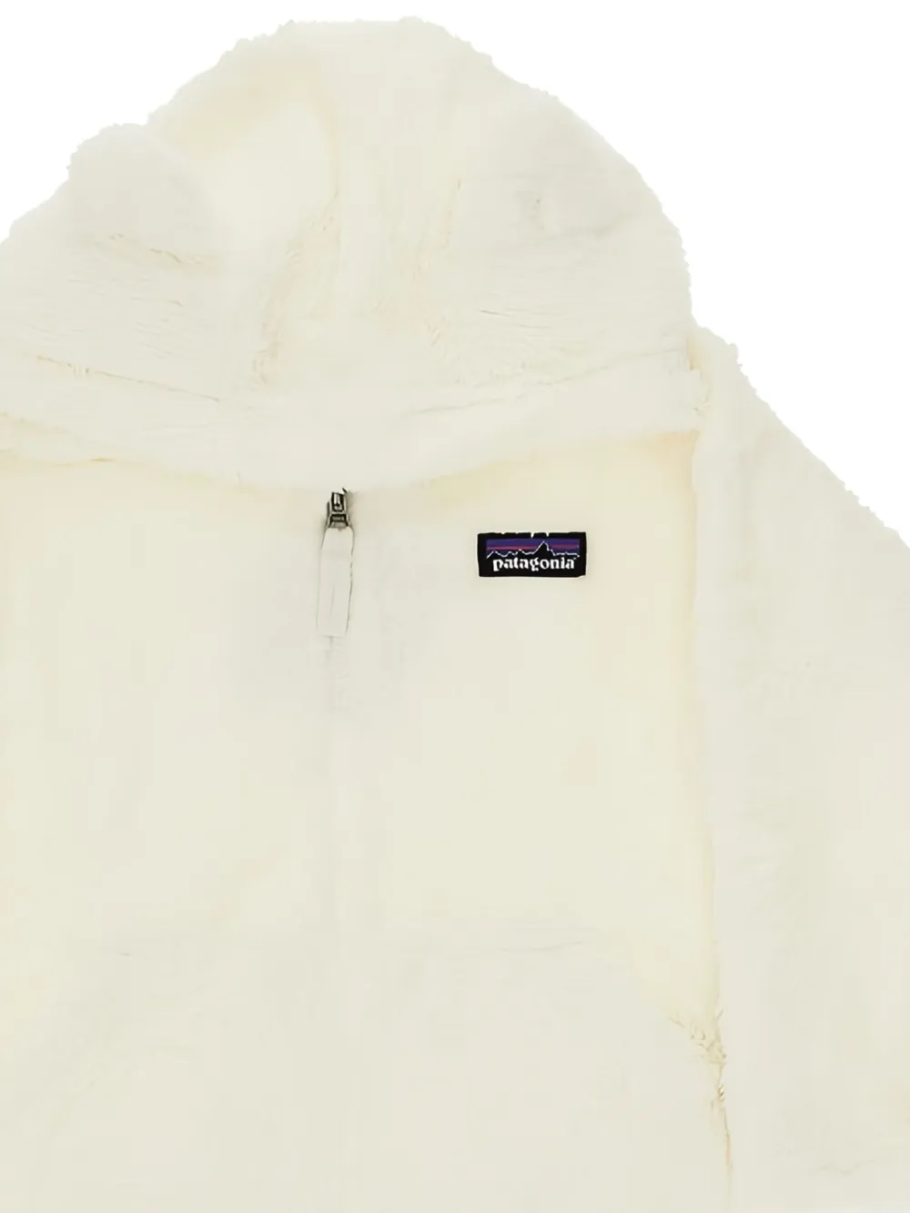 Patagonia Kids Furry Friends hoodie met rits Wit