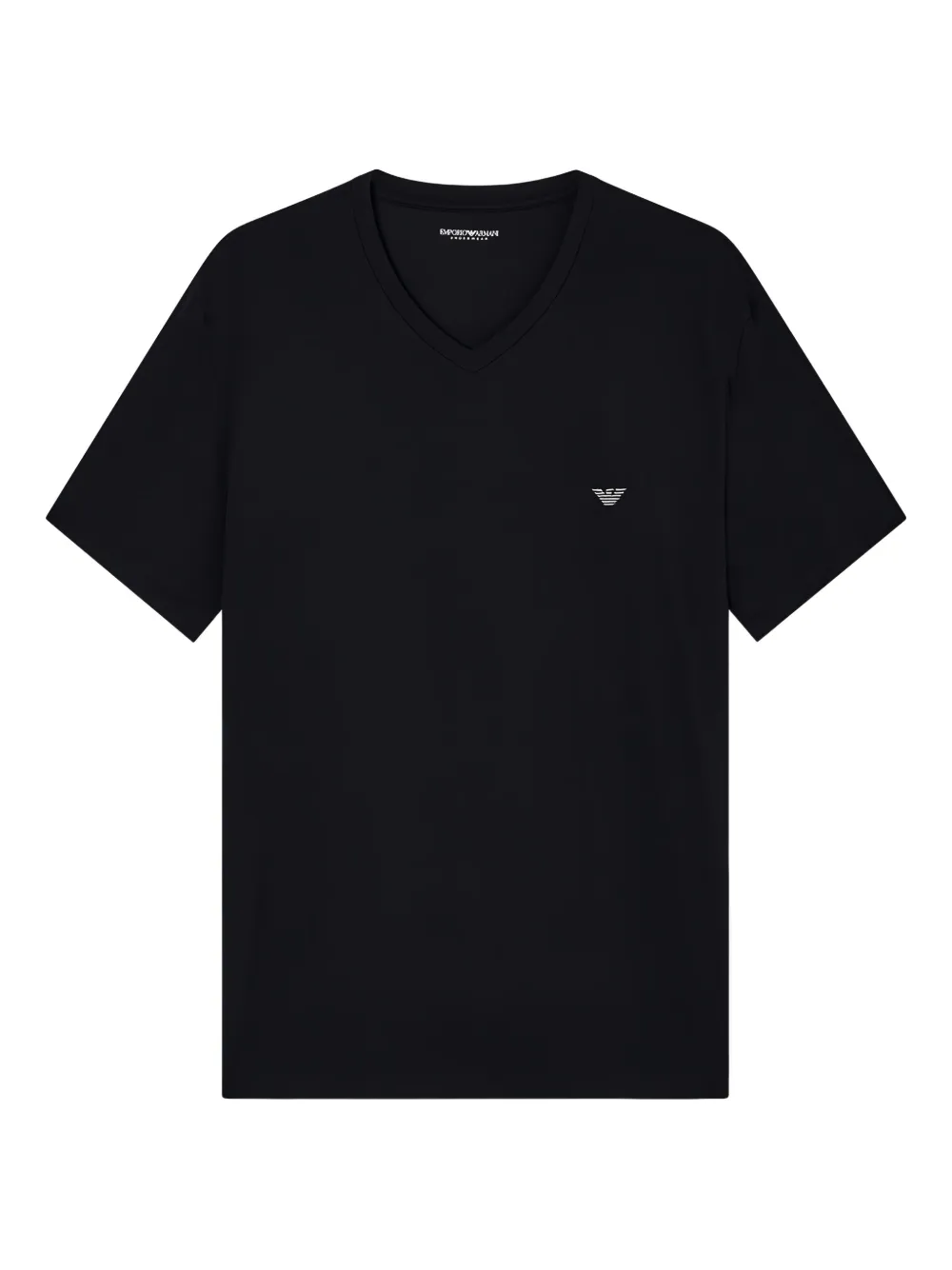 Ea7 Emporio Armani playera con cuello en V | negro | Image 1