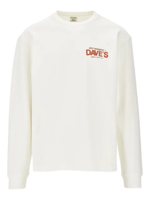 Roy Rogers X Dave's NY long-sleeve T-shirt