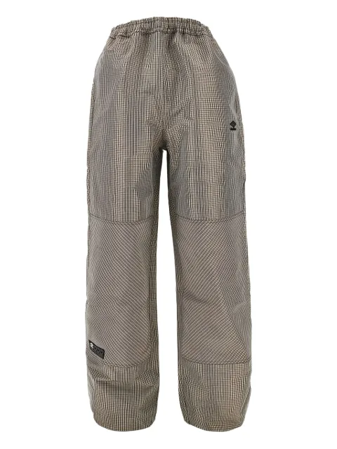 UMBRO x Slam Jam elasticated check trousers