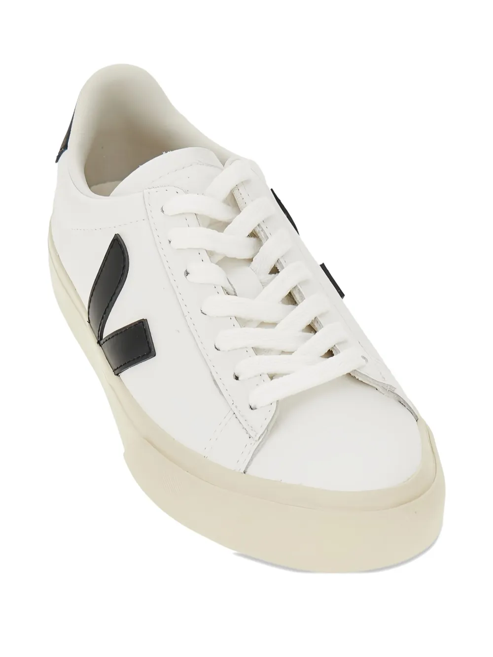 Veja Campo Lace-up Sneakers In White