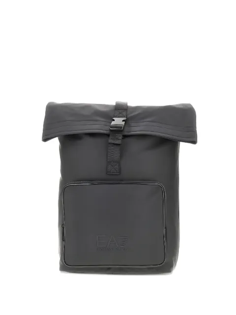 Ea7 Emporio Armani roll top backpack