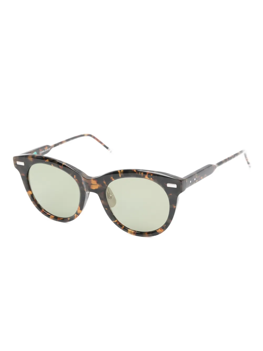 Thom Browne Eyewear geometric sunglasses - Bruin