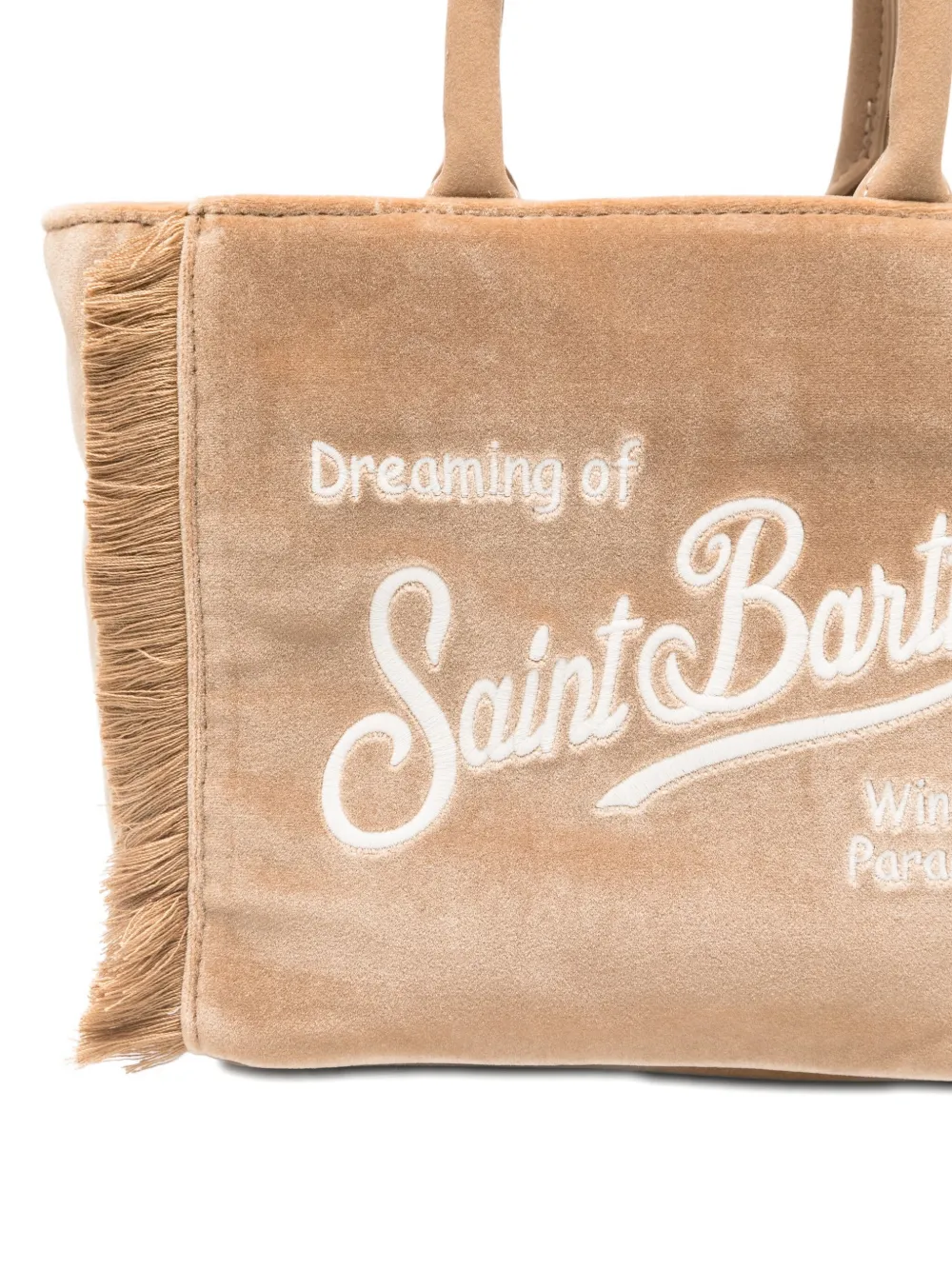 Mc2 Saint Barth Vanity Mini Tote Bag In Neutral