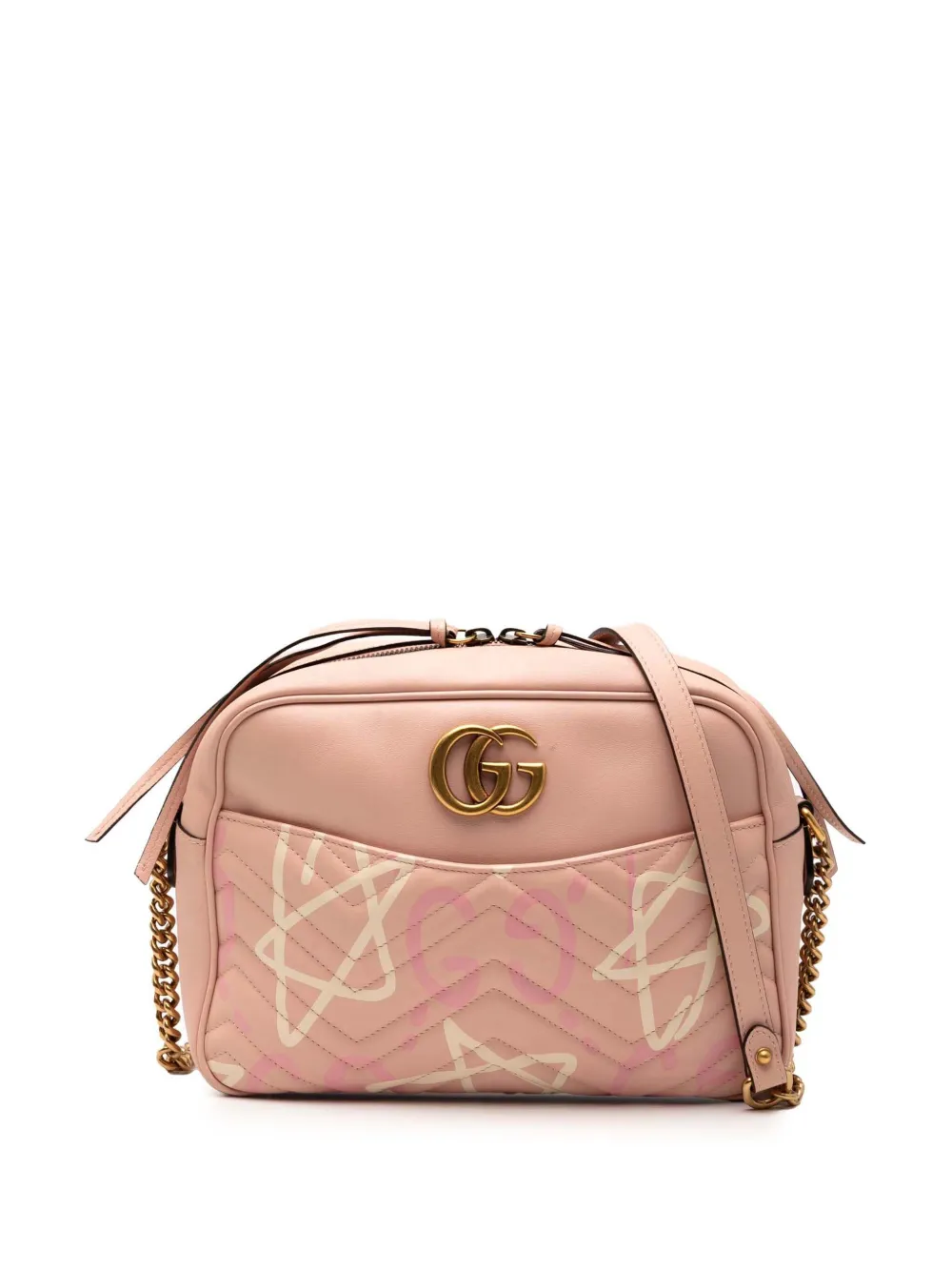 Gucci Pre-Owned 2016-2025 GG Marmont Matelasse Leather Gucci Ghost Gucci Pre-Owned 2016-2025 GG Marmont Matelasse Leather Gucci Ghost