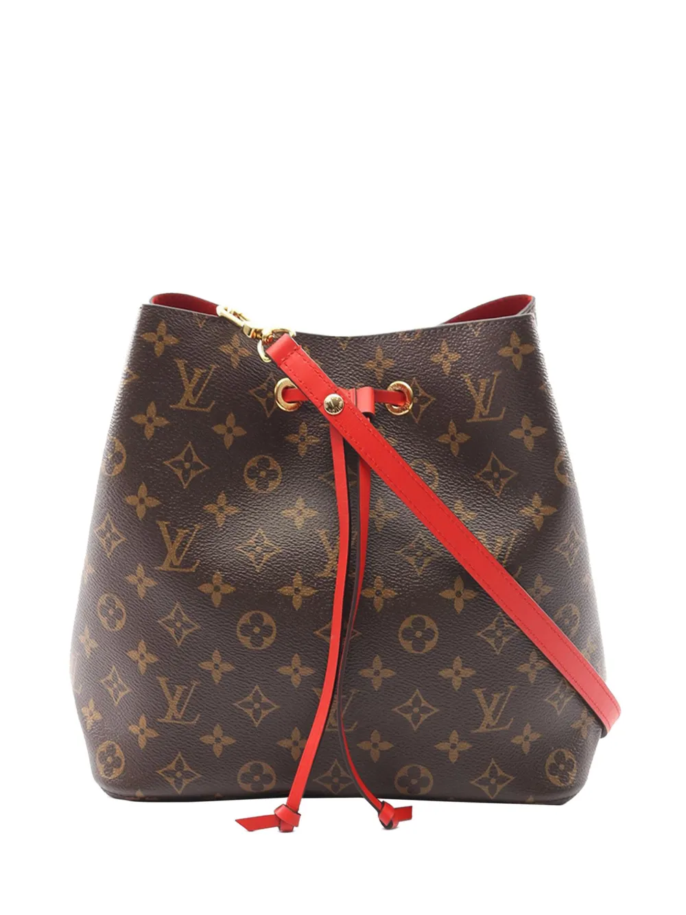 Louis Vuitton Pre-Owned 2021-2025 Monogram Neonoe MM bucket bag - ブラウン Louis Vuitton Pre-Owned 2021-2025 Monogram Neonoe MM bucket bag - ブラウン