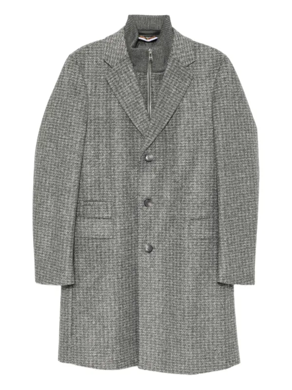 BOSS デタッチャブルコート | グレー | FARFETCH JP