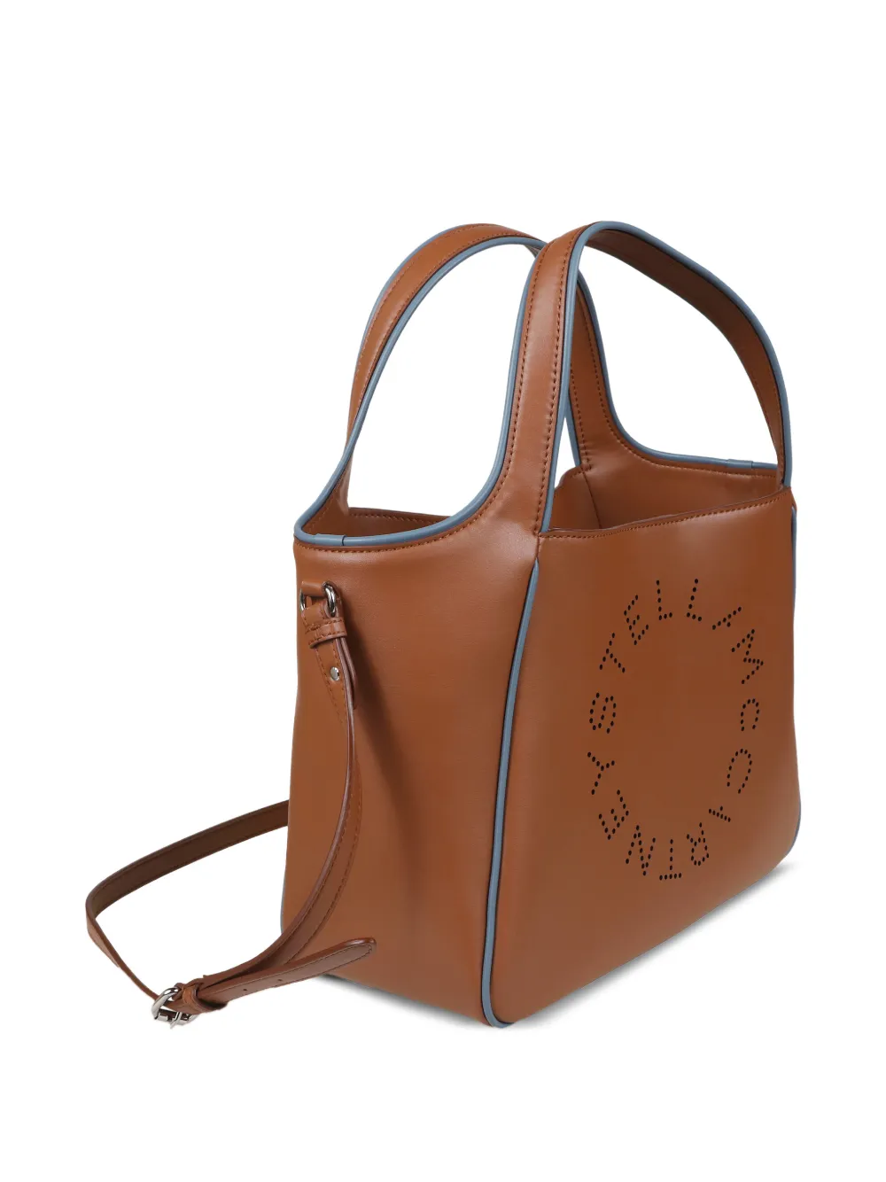 Stella McCartney Schoudertas met geperforeerde details Bruin