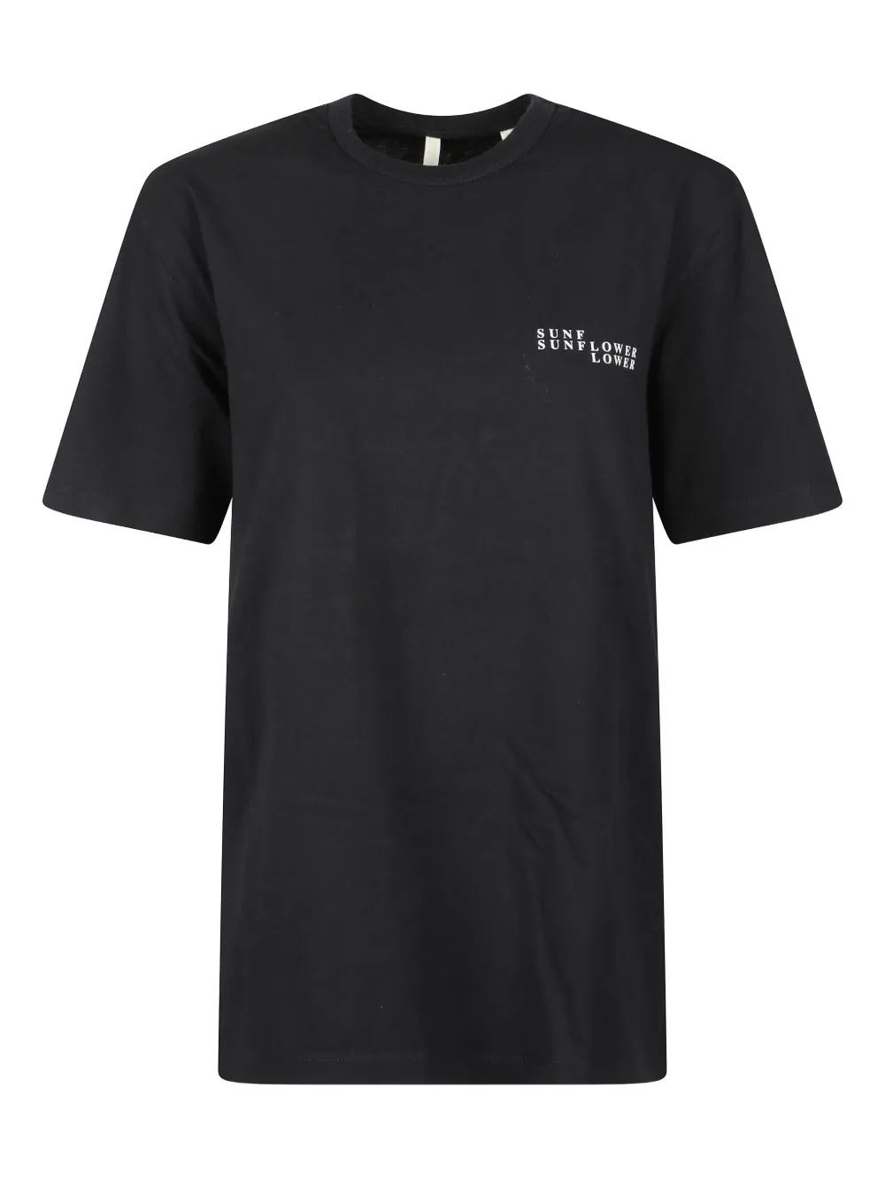 Sunflower logo-print T-shirt - Nero