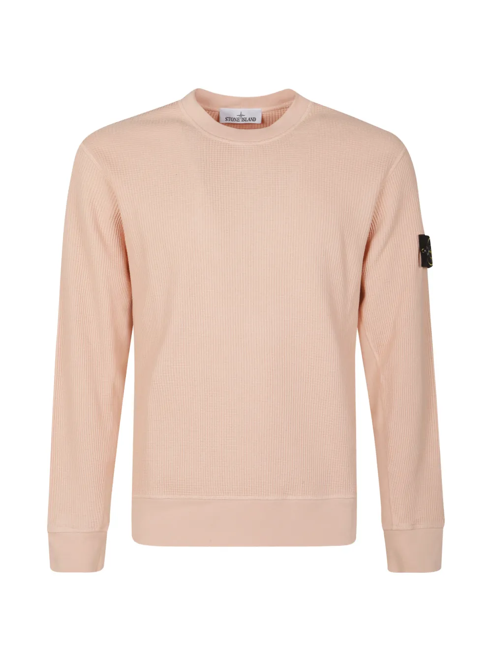 Stone Island logo-badge sweatshirt - Rosa