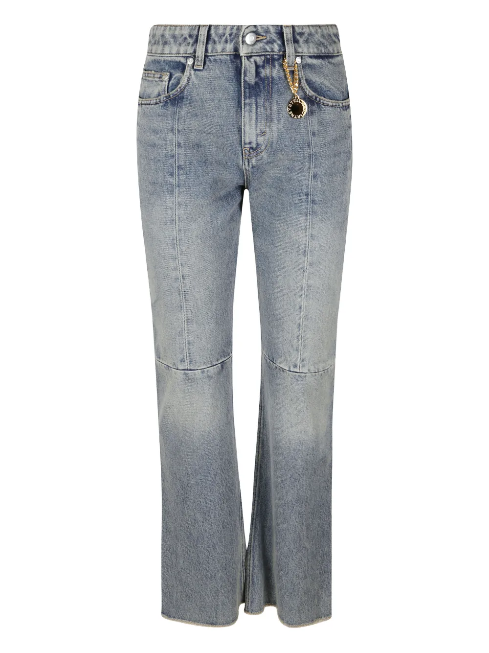 Stella McCartney charm-detail jeans - Blu
