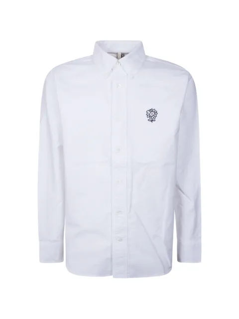 Sunflower buttoned embroidered shirt