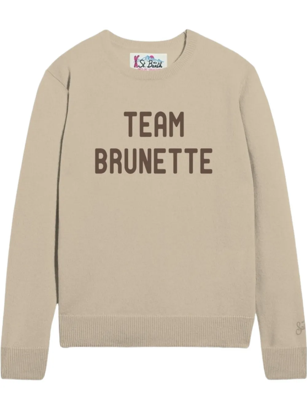 Mc2 Saint Barth Team Brunette Sweater In Neutral