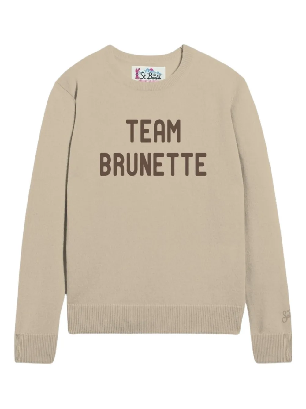 Mc2 Saint Barth Team Brunette Sweater In Neutral