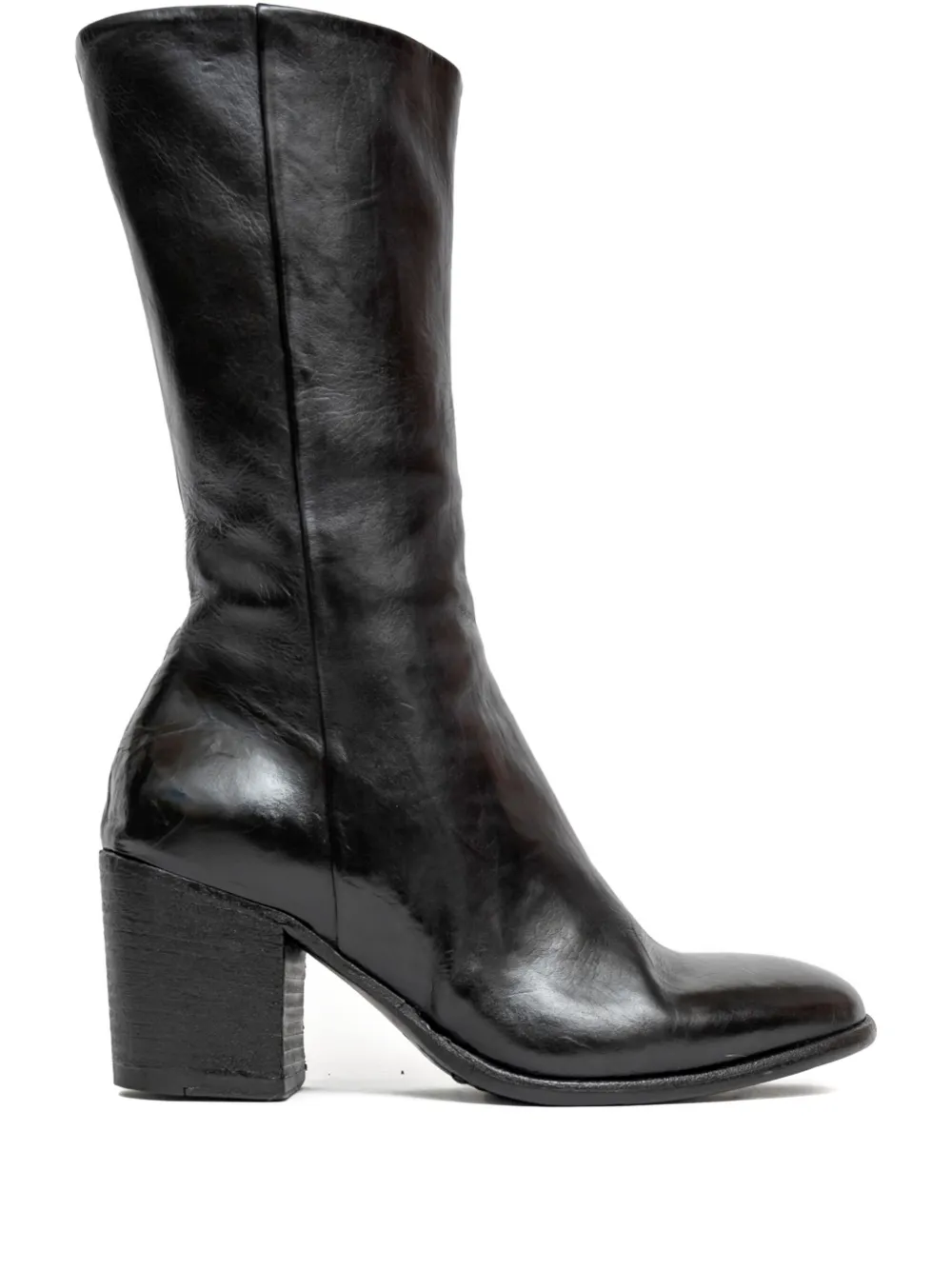 King Tartufoli Shoes 60mm Block-heel Boots In Black
