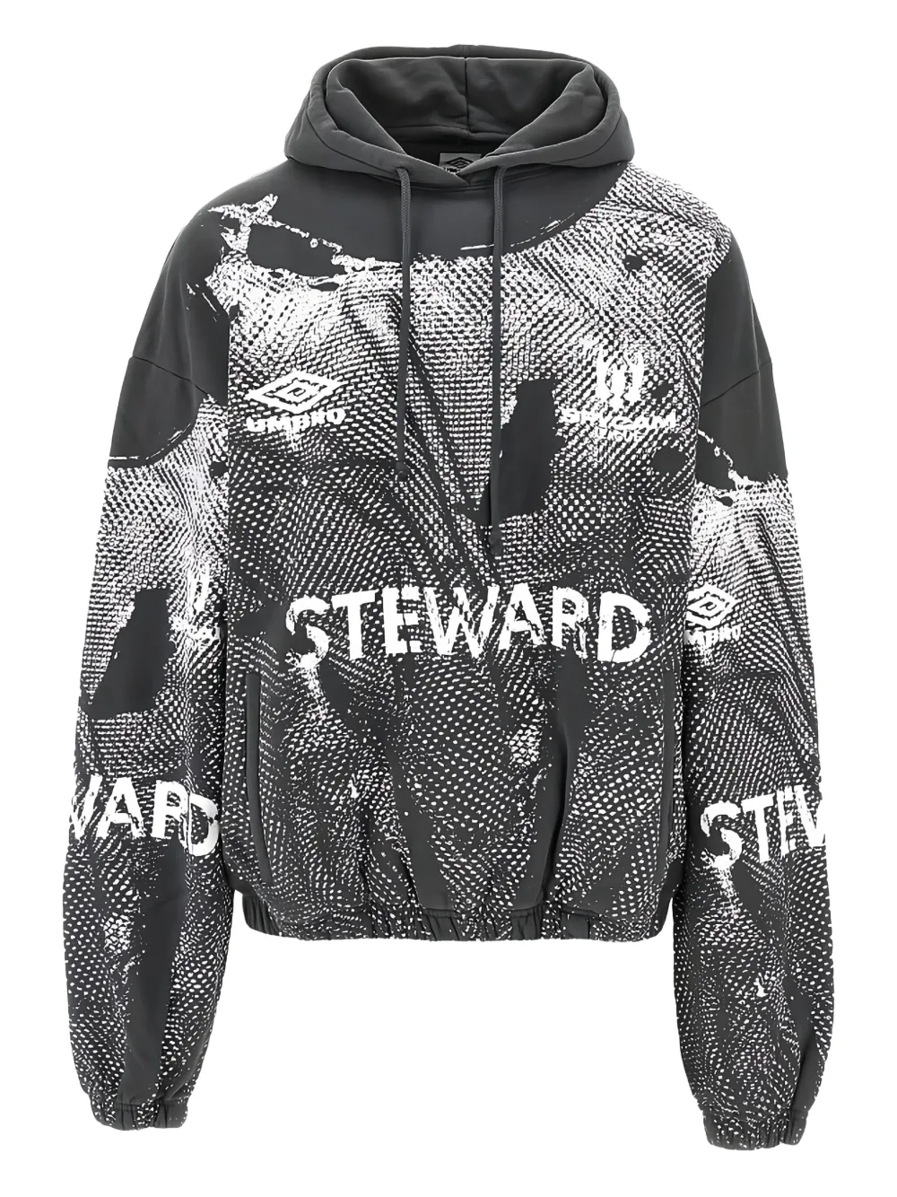 UMBRO グラフィック ロングスリーブパーカー - グレー