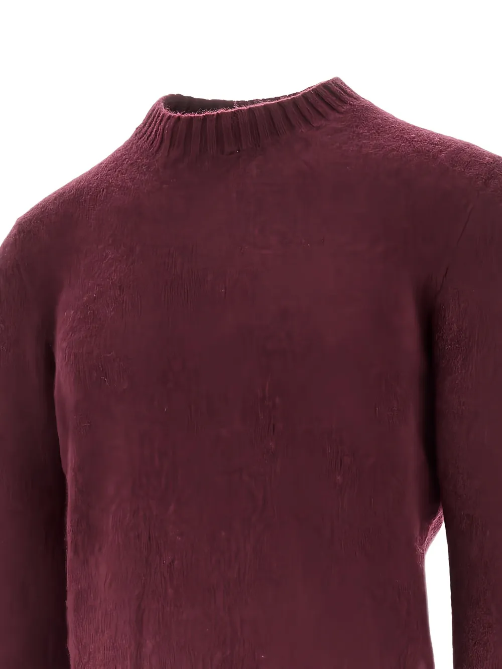 Piacenza 1733 Geribbelde sweater - Rood