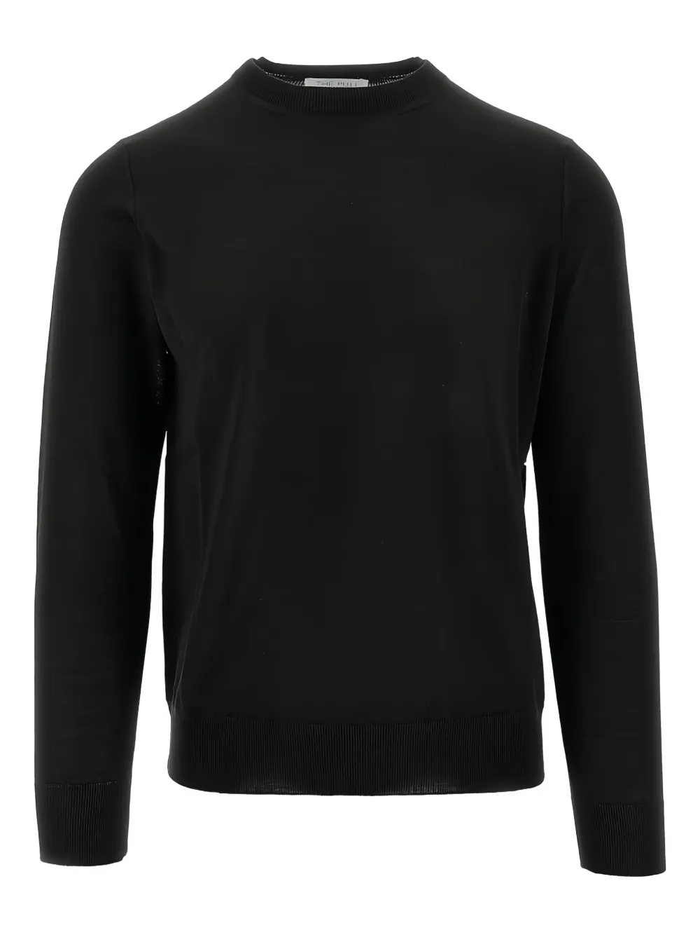 The M Ribbed Sweater In Black