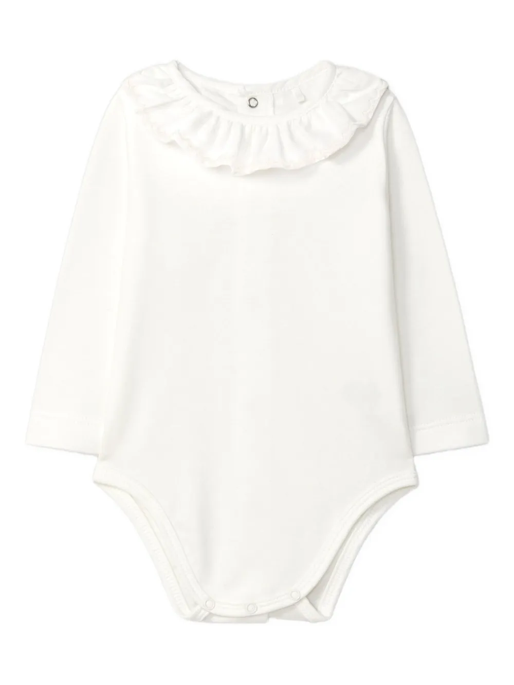 LARANJINHA ruffled-collar body | White | Image 1