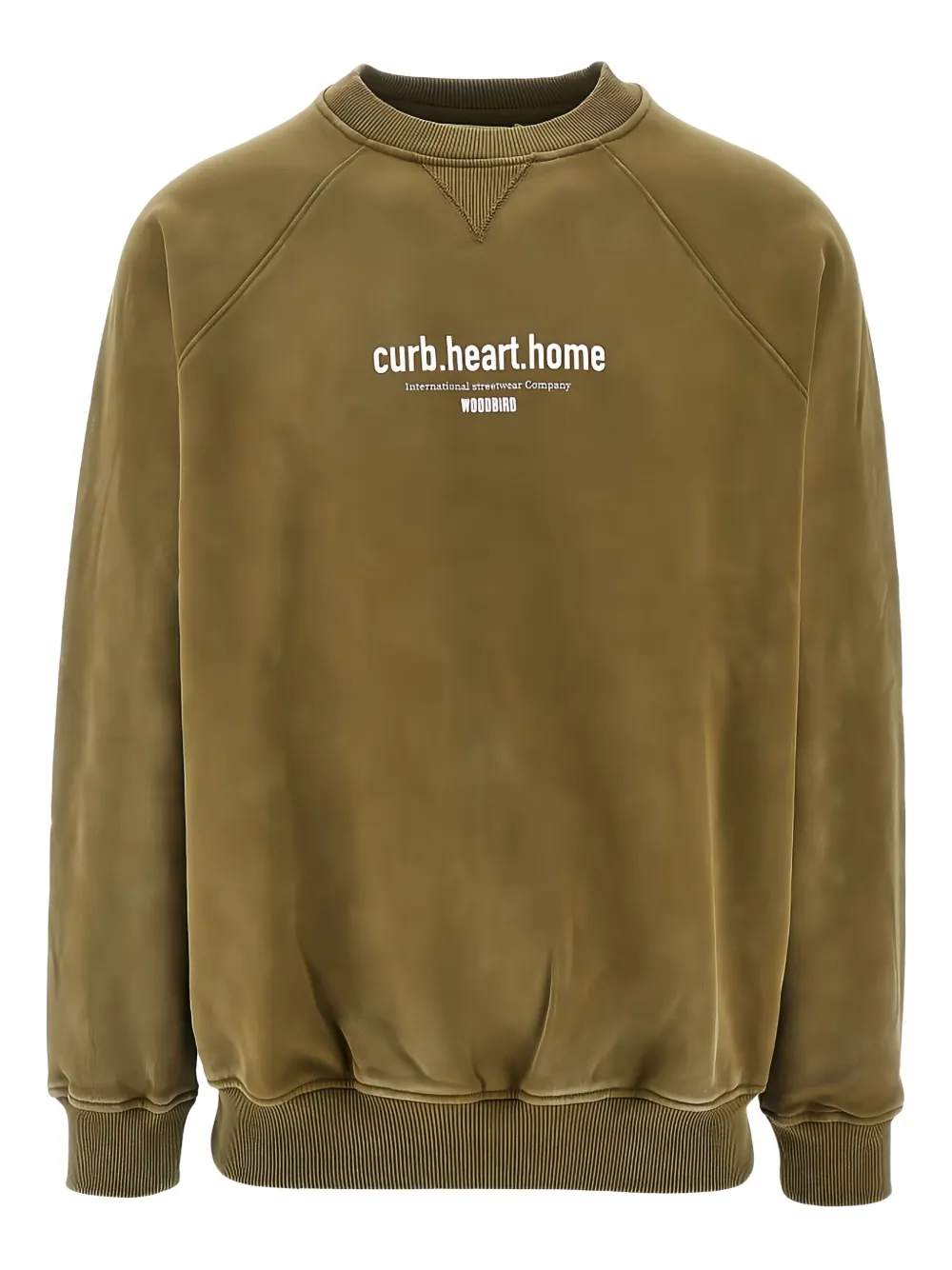 Bird crewneck sweatshirt | marrón | Image 1