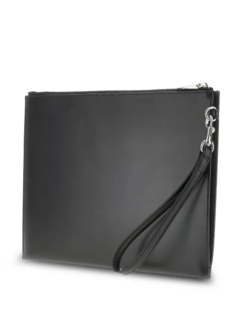 Saint Laurent Cassandre zip wrist-strap pouch