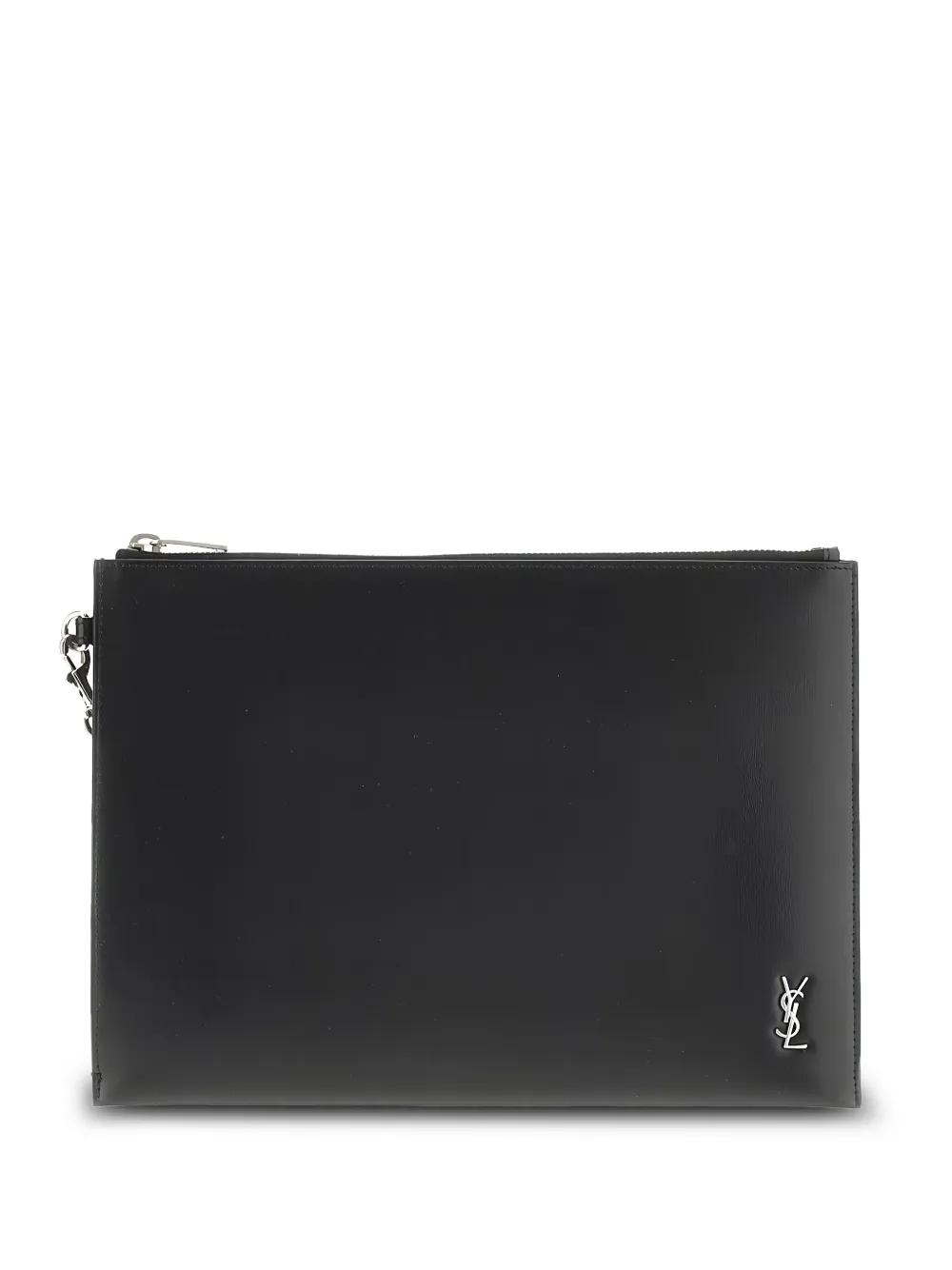 Saint Laurent Cassandre zip wrist-strap pouch | Image 2