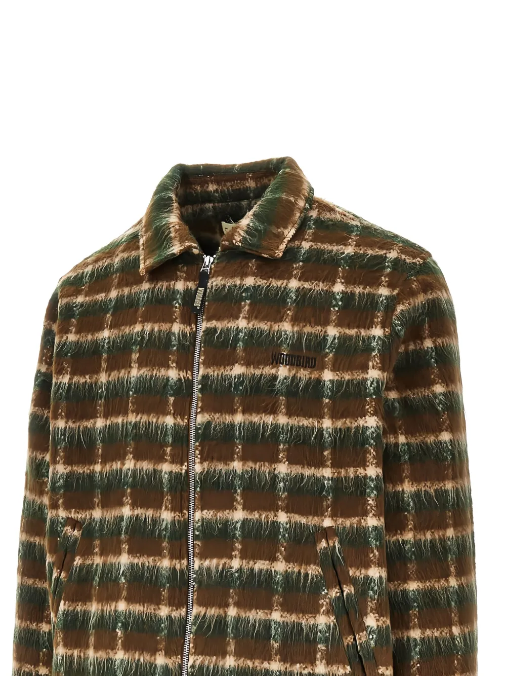 Bird Wbyouth checked zip jacket | Bomber Jackets | Image 2