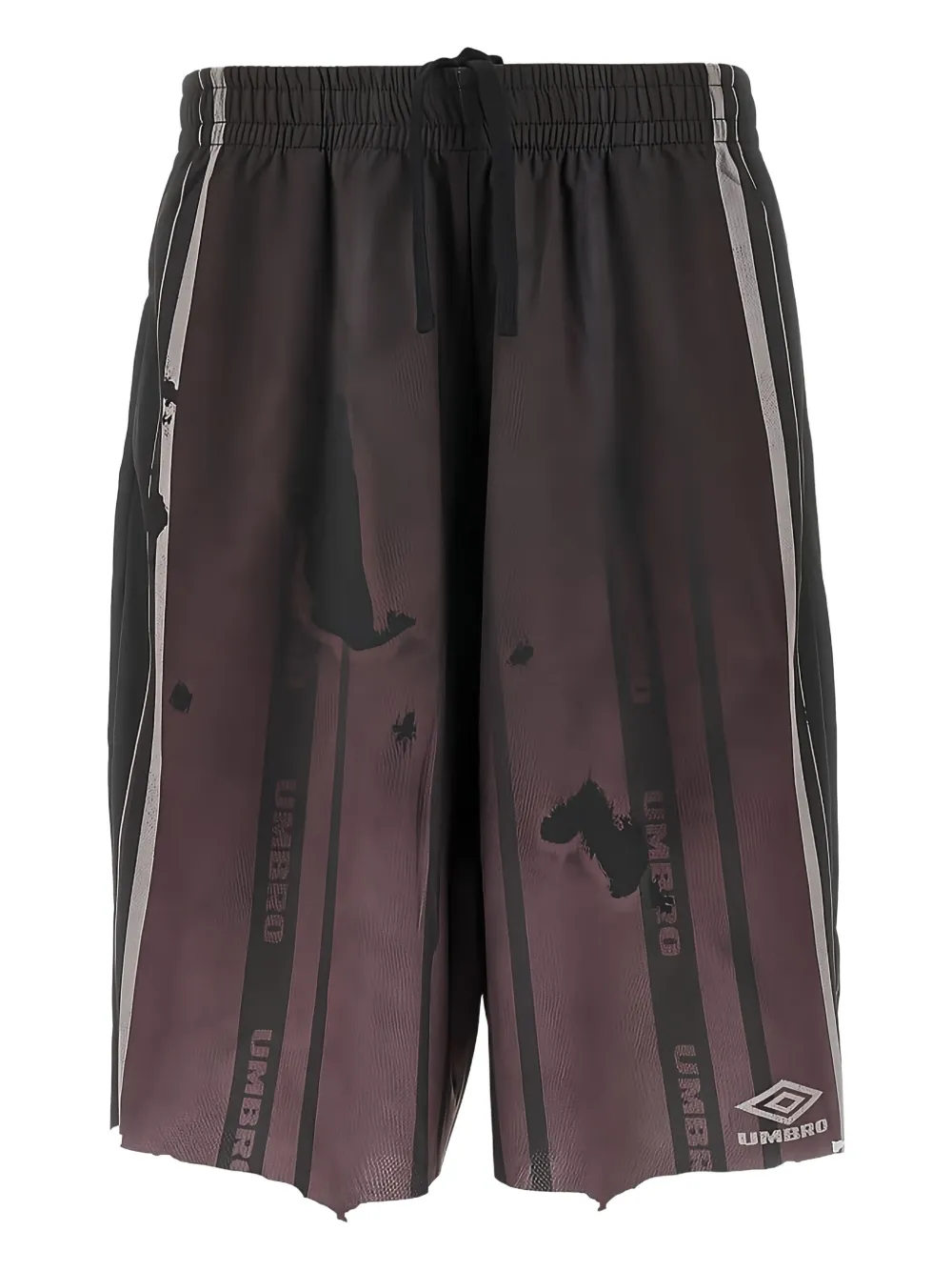 UMBRO distressed shorts | Purple | Image 1