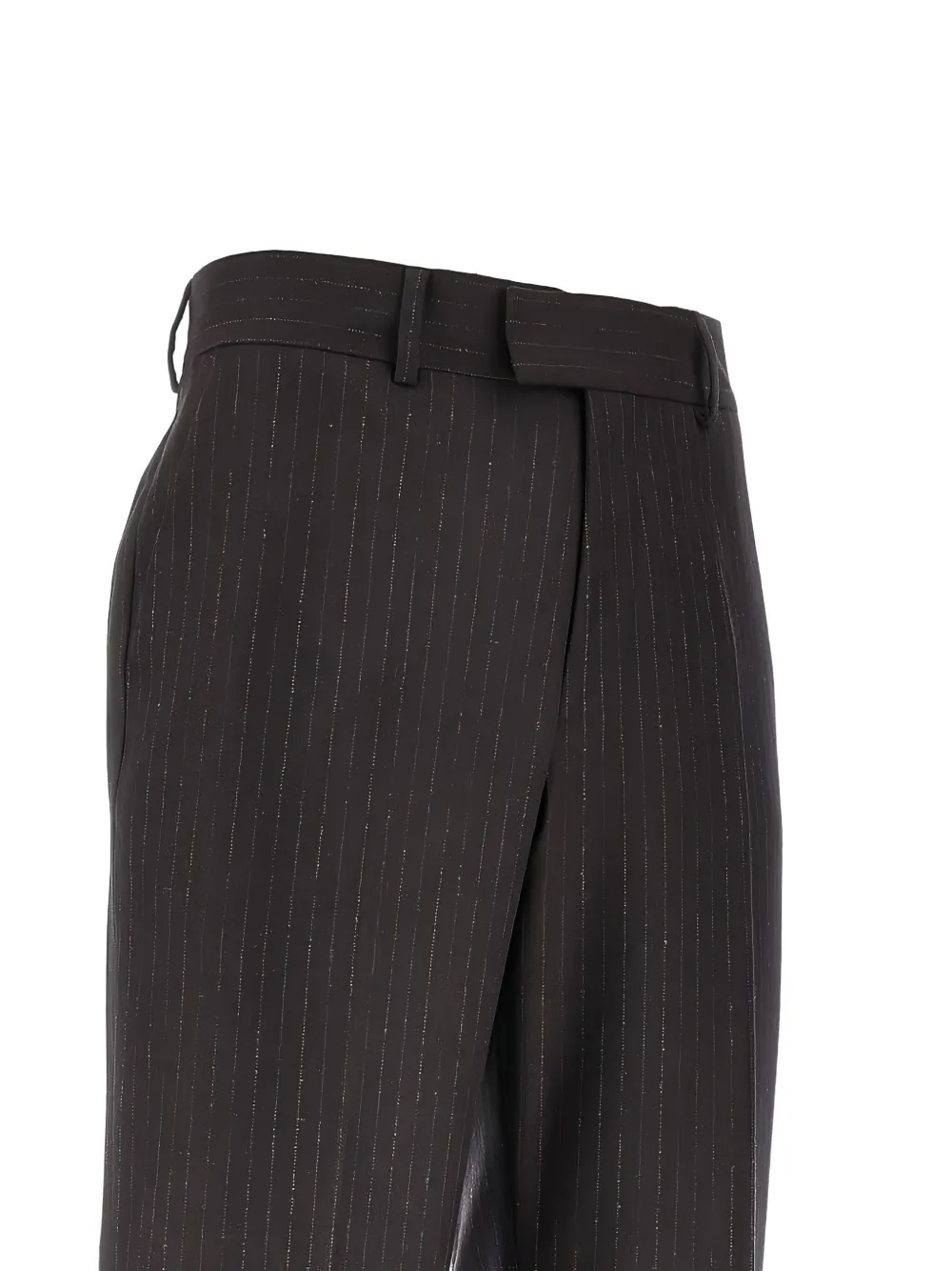 Wax London Broek met krijtstreep - Grijs