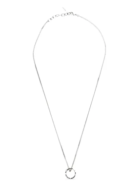Saint Laurent Cassandre-pendant necklace