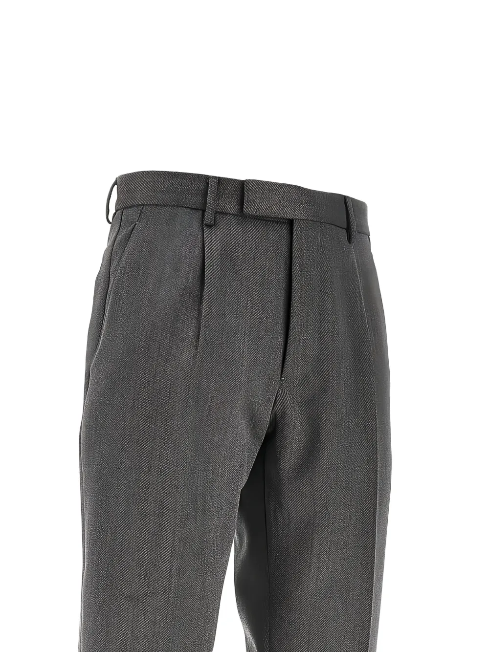 Zegna pleated-front tailored trousers - Grijs